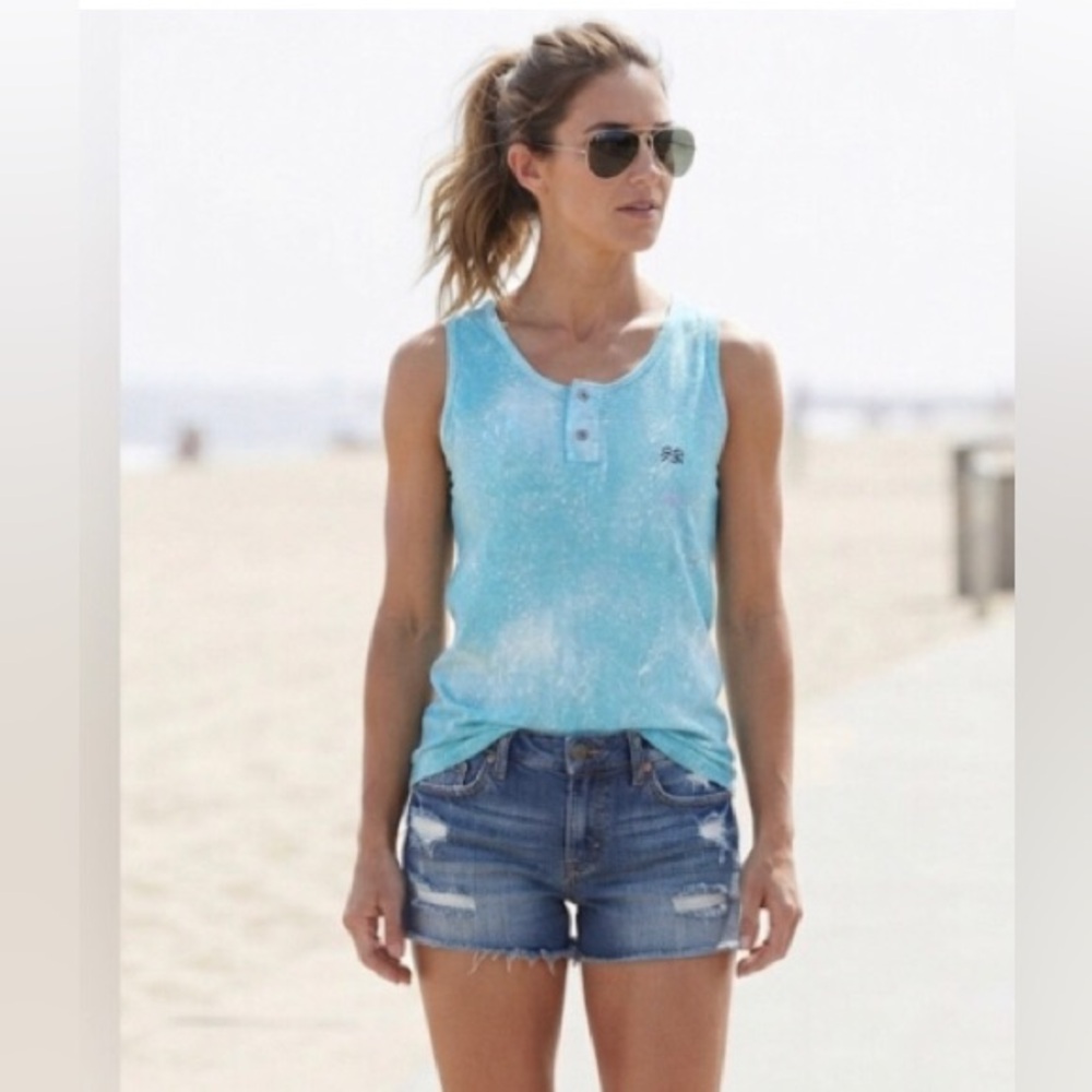 Vintage tie-dye style tank top | size M